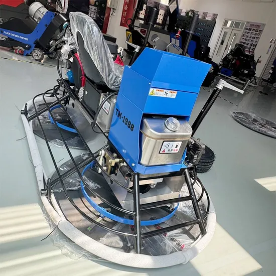 High Efficiency Double Power Concrete Ride on Power Trowel